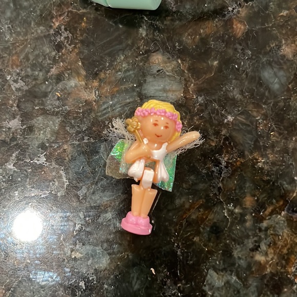 Polly pocket 1992 blue bird fairy garden locket necklace - Picture 2 of 5